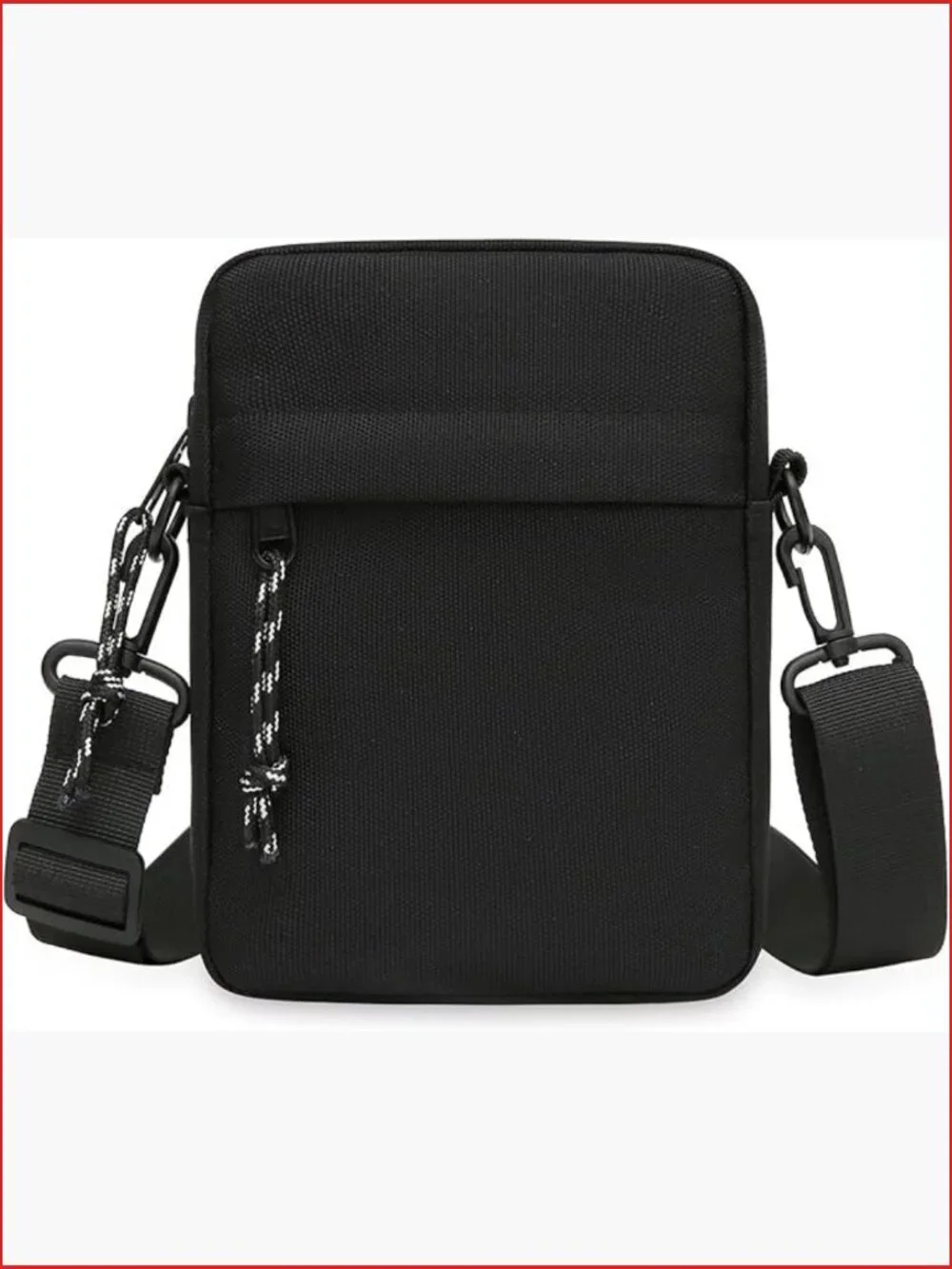 Small Messenger Bag Crossbody Shoulder Purse Nylon Oxford Adjustable Strap Men